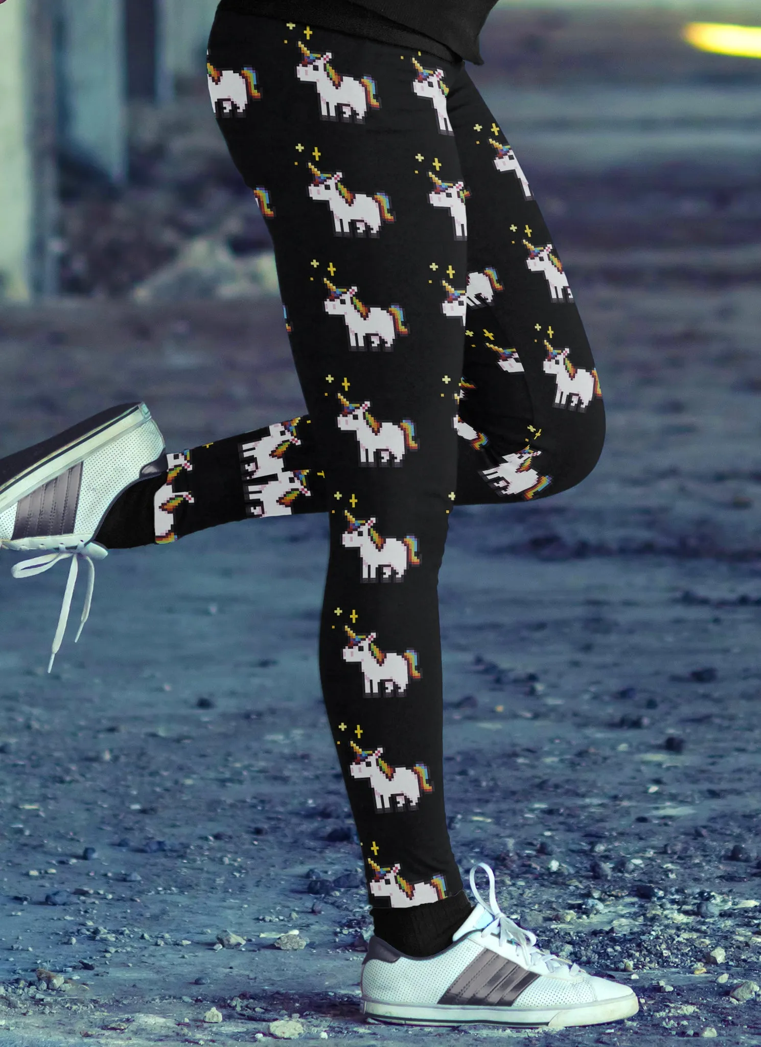 8-Bit Unicorn Leggings