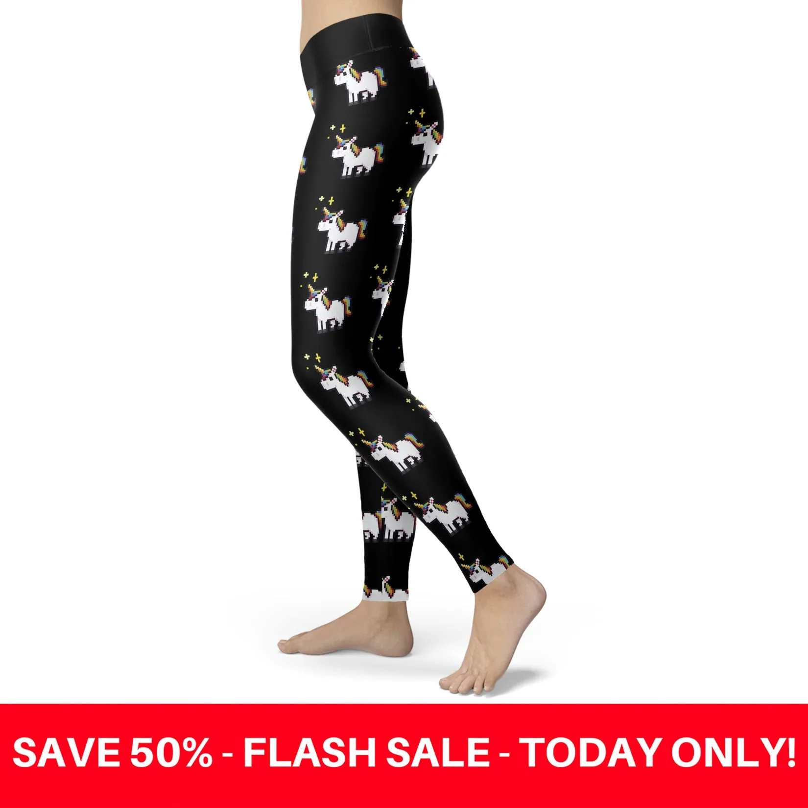 8-Bit Unicorn Leggings