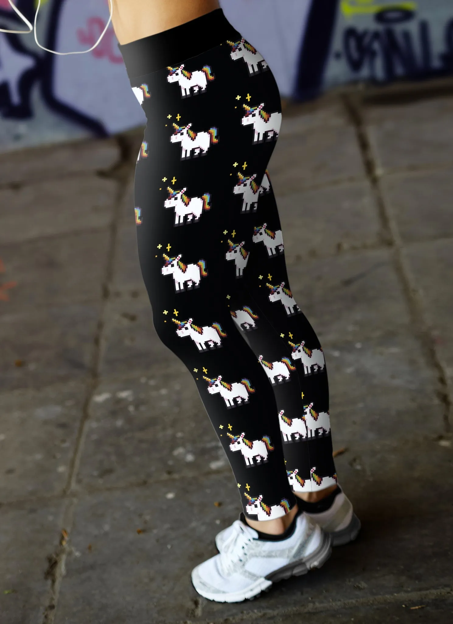8-Bit Unicorn Leggings