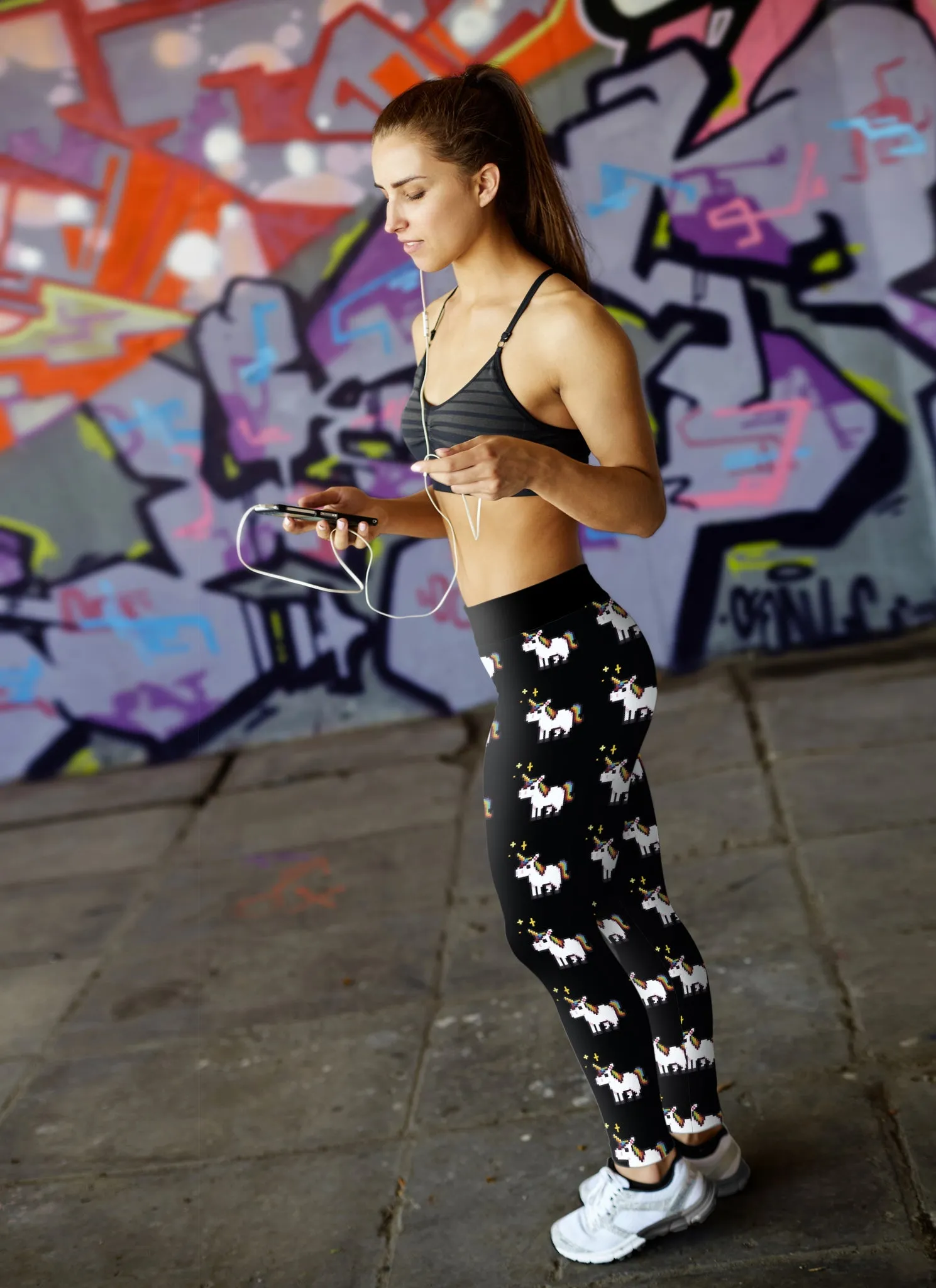 8-Bit Unicorn Leggings