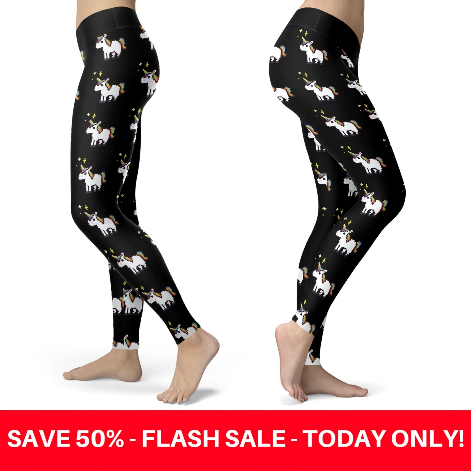8-Bit Unicorn Leggings