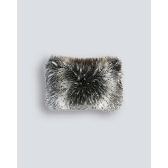 Alaskan Wolf Cushion (Faux Fur)