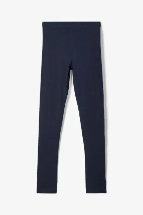 Basic leggings i bomuld - Navy