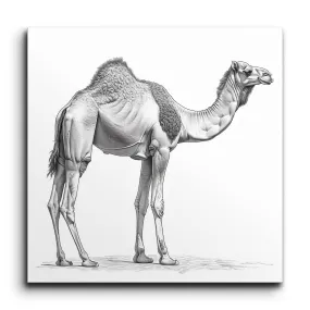 Camels Grace: Monochrome Masterpiece