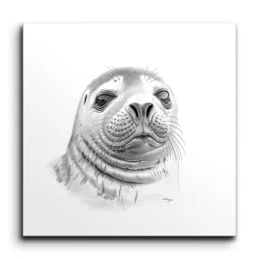 Curious Seal: Monochrome Masterpiece