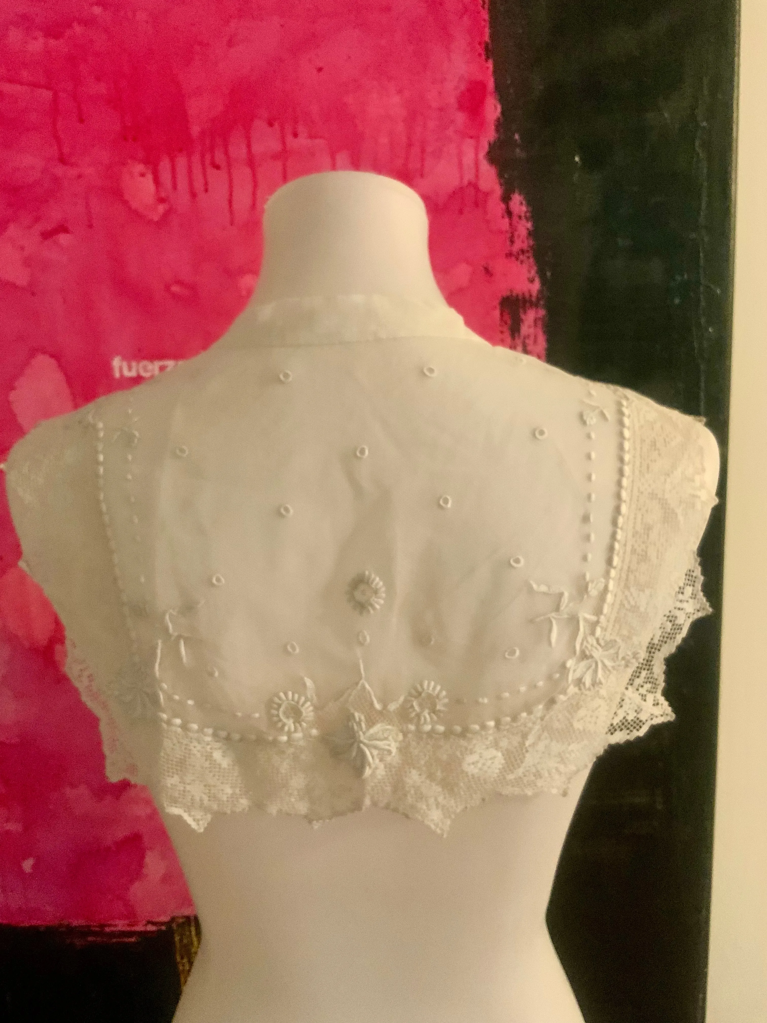 Filet Lace Collar - 1900