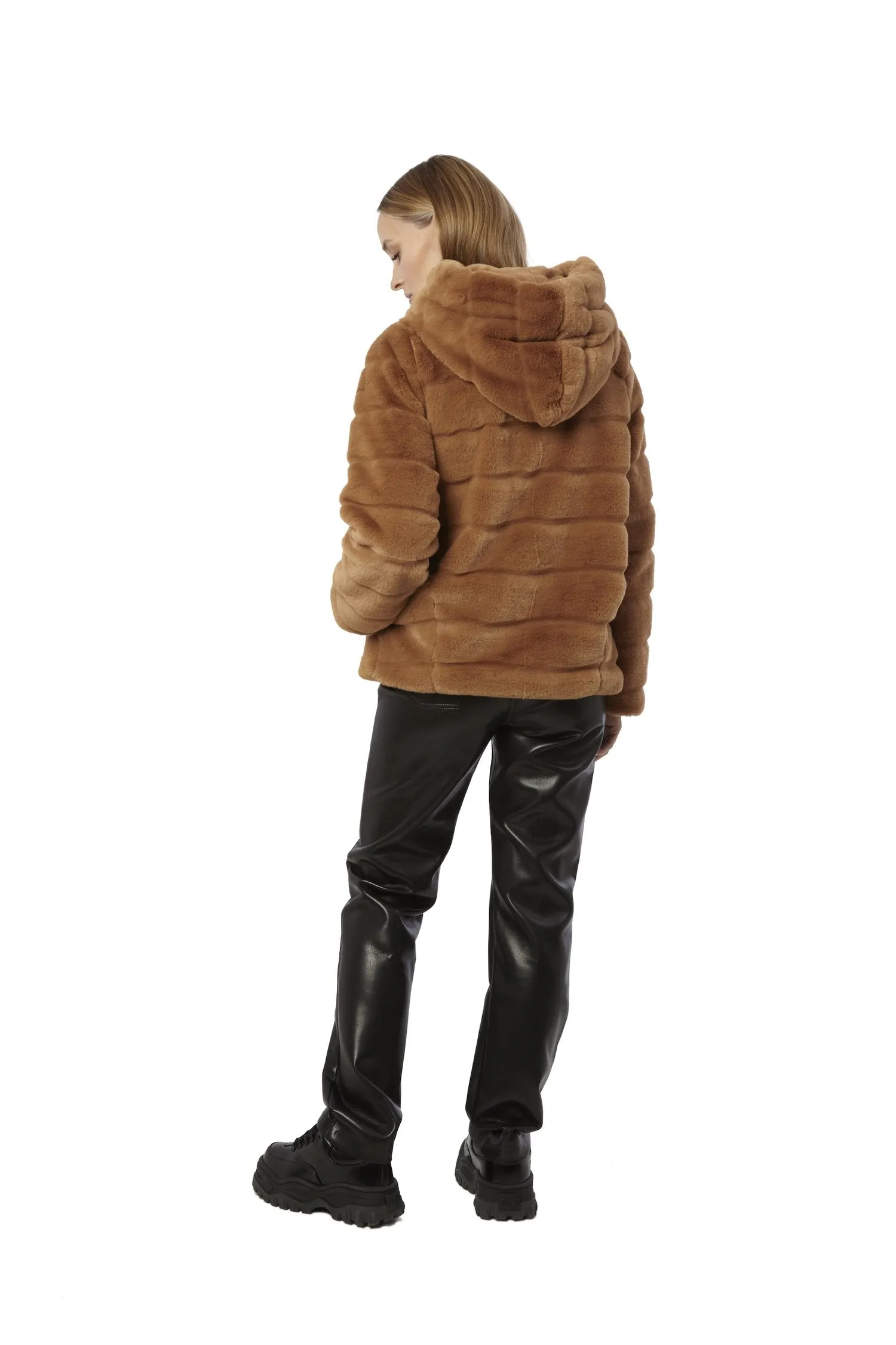 GOLDIE COAT - CAMEL