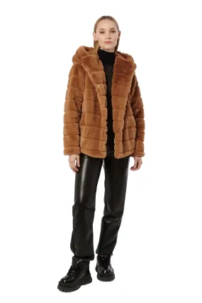GOLDIE COAT - CAMEL