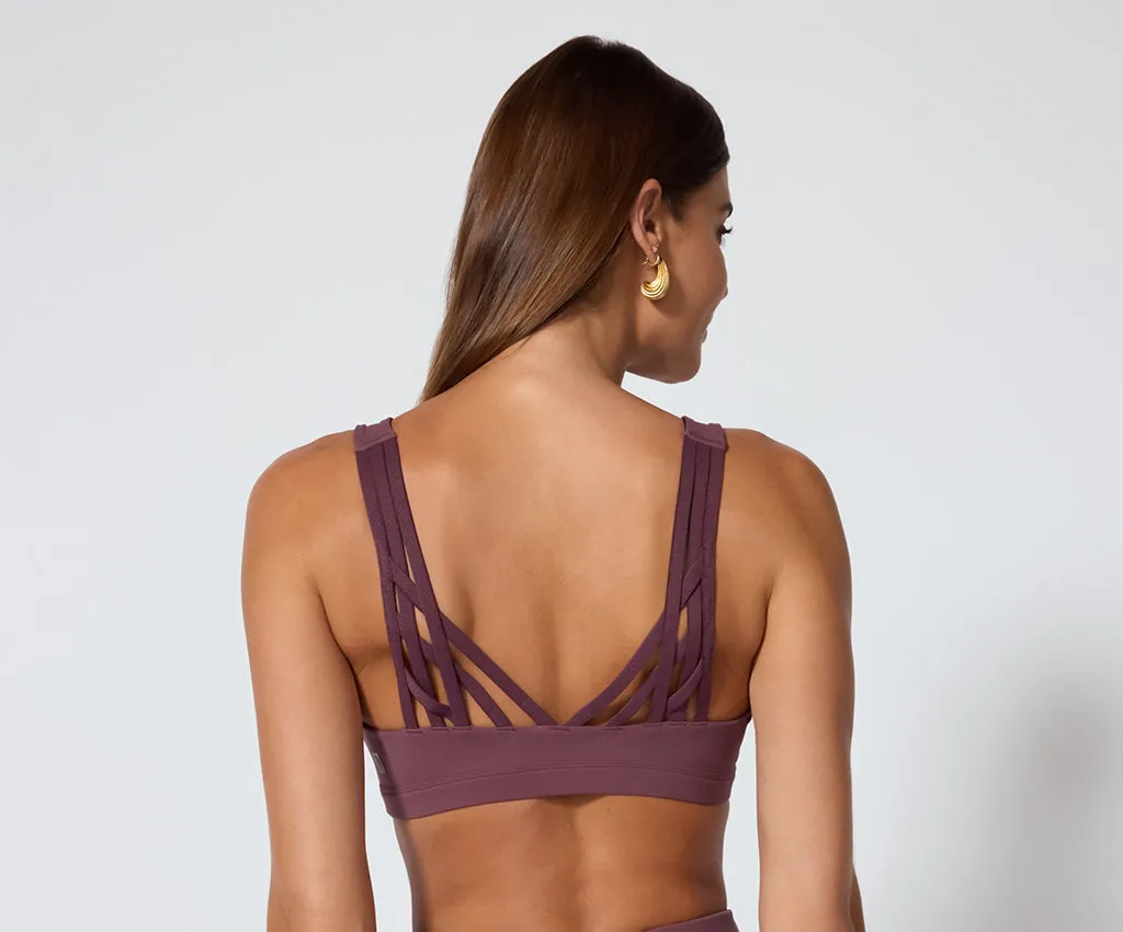 MPG Vital V-Neck Strappy Back Sports Bra