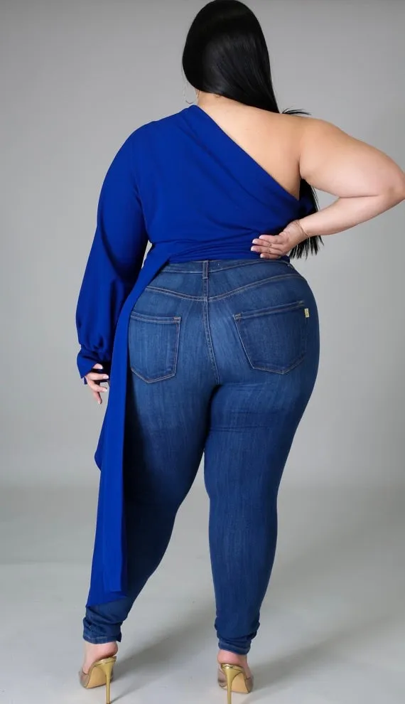 Puff Puff One Sleeve Top