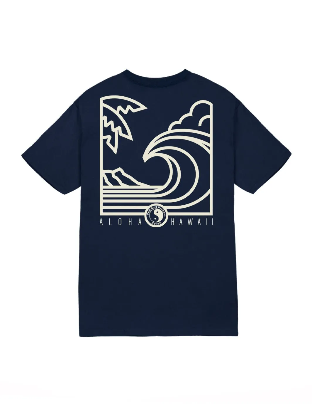T&C Surf Aloha Graphic Wave Jersey Tee