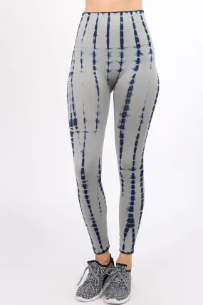 Tie Dye Stripe Performance Leggings