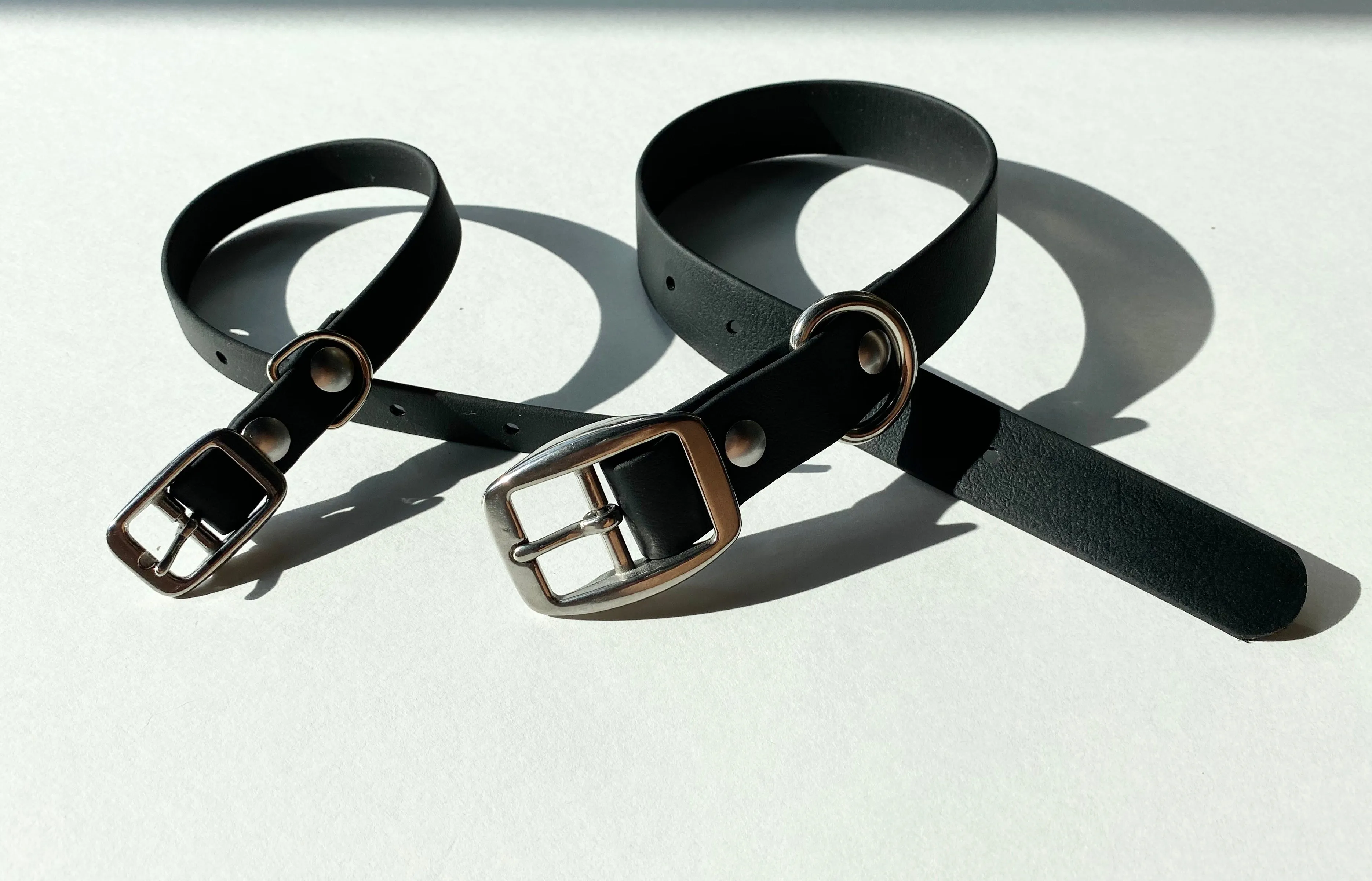 Walk By Good Boy - Biothane Collar - Black
