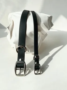 Walk By Good Boy - Biothane Collar - Black