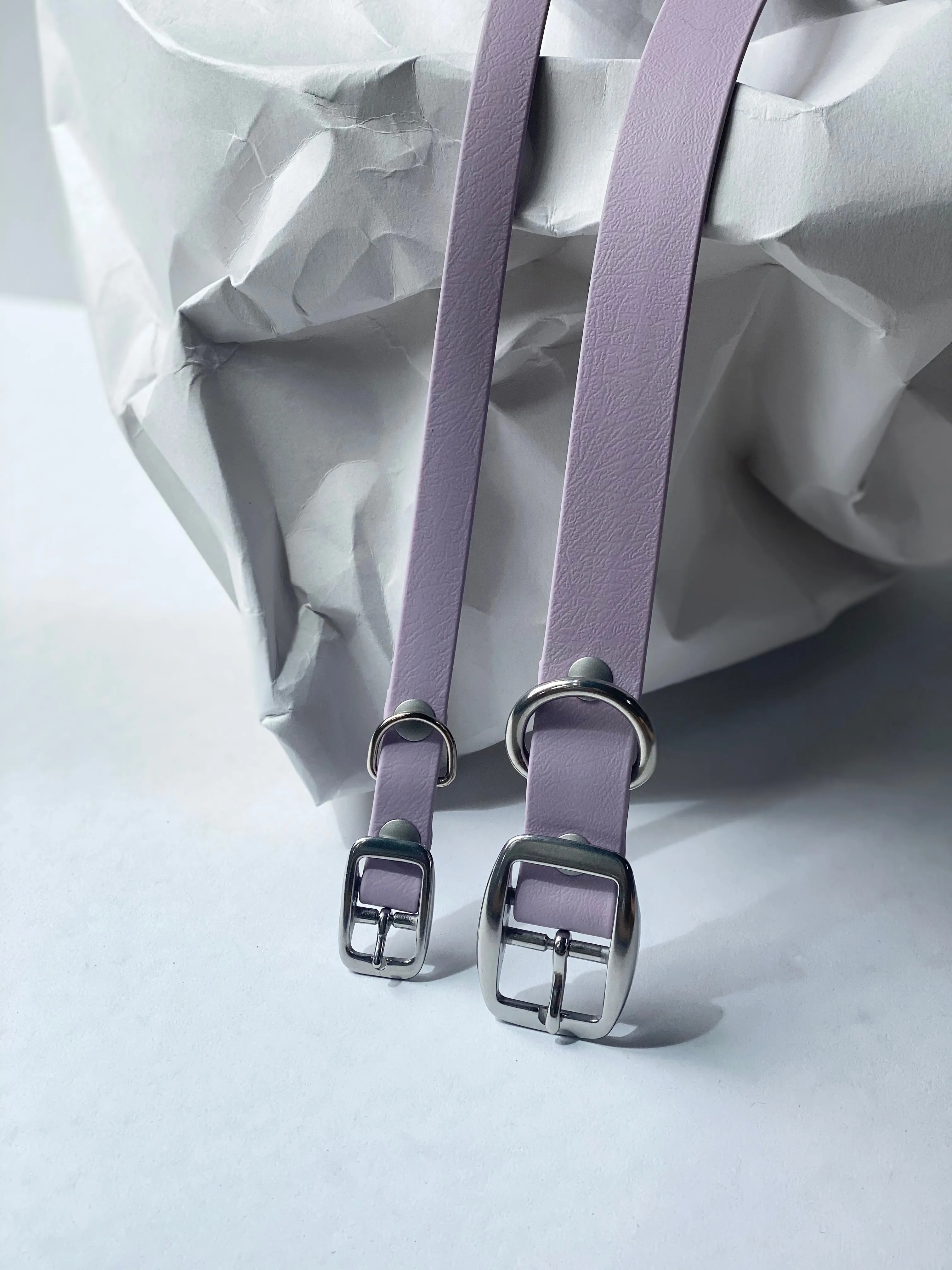 Walk By Good Boy - Biothane Collar - Pastel