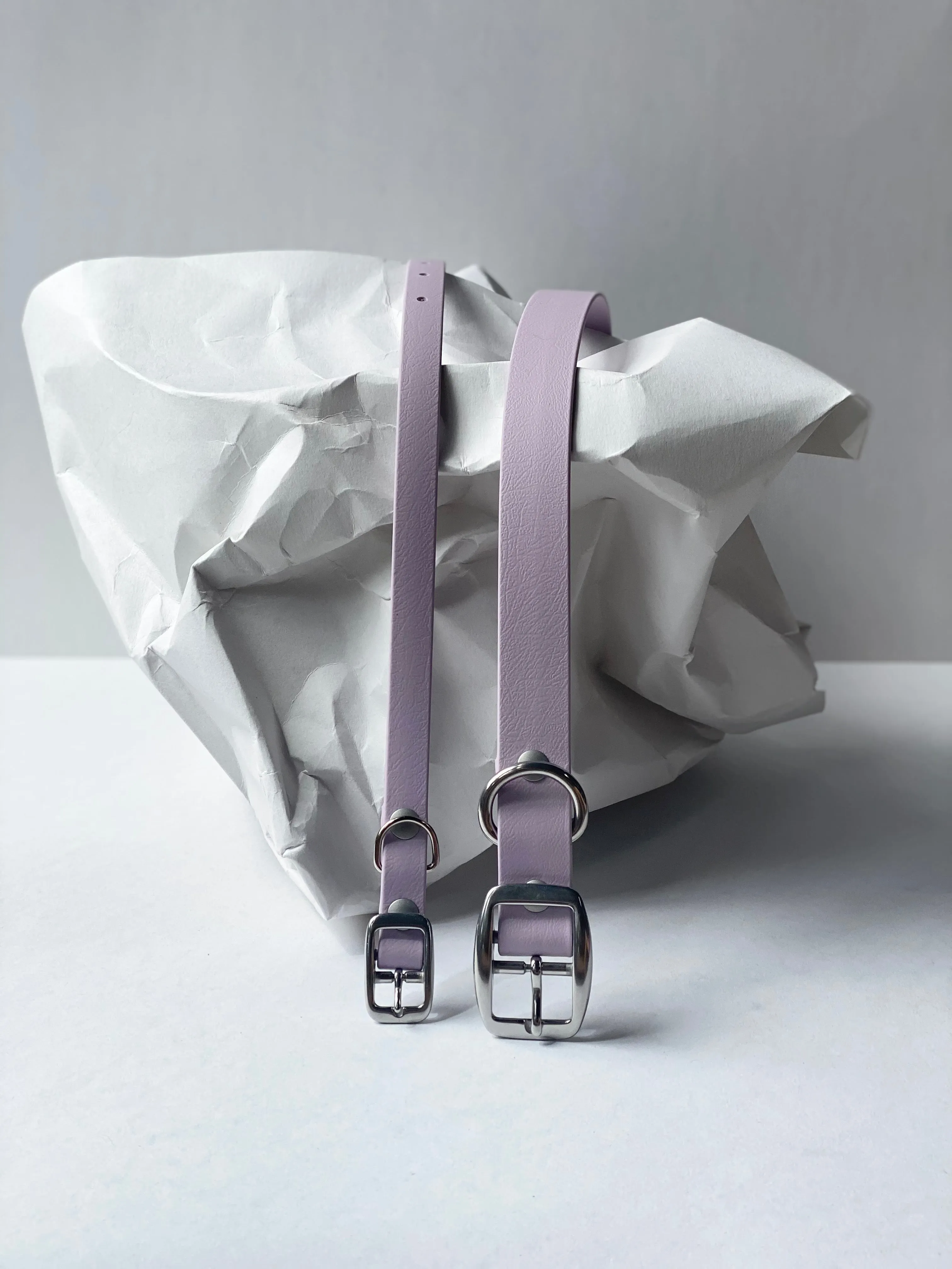 Walk By Good Boy - Biothane Collar - Pastel