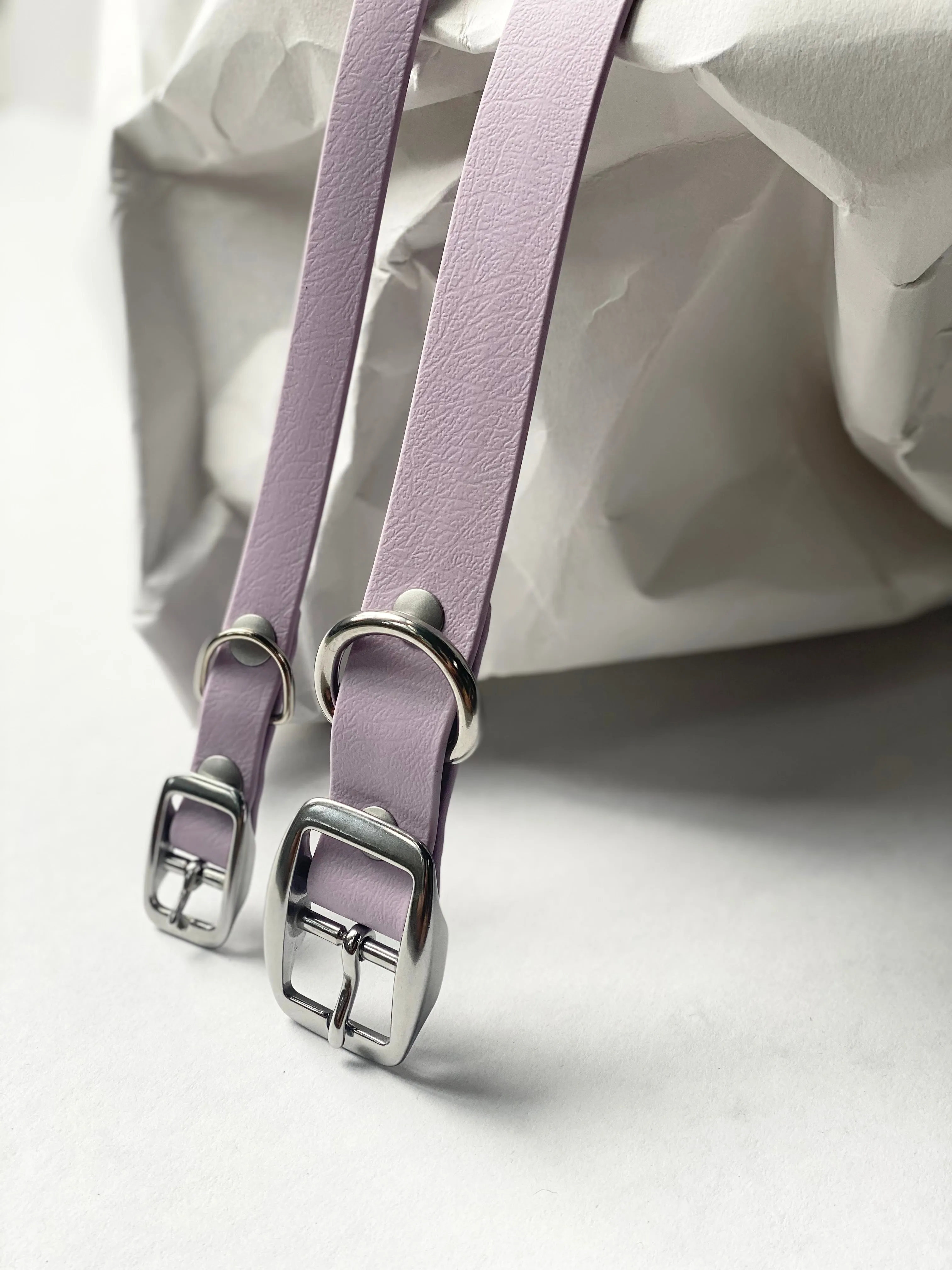 Walk By Good Boy - Biothane Collar - Pastel