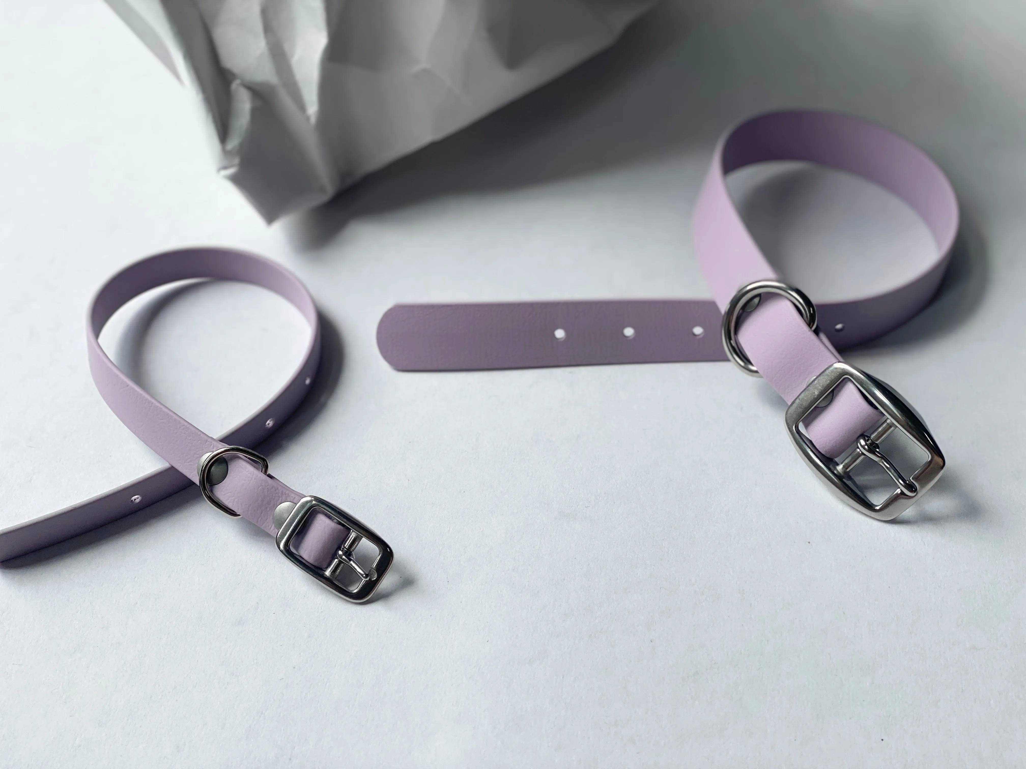 Walk By Good Boy - Biothane Collar - Pastel