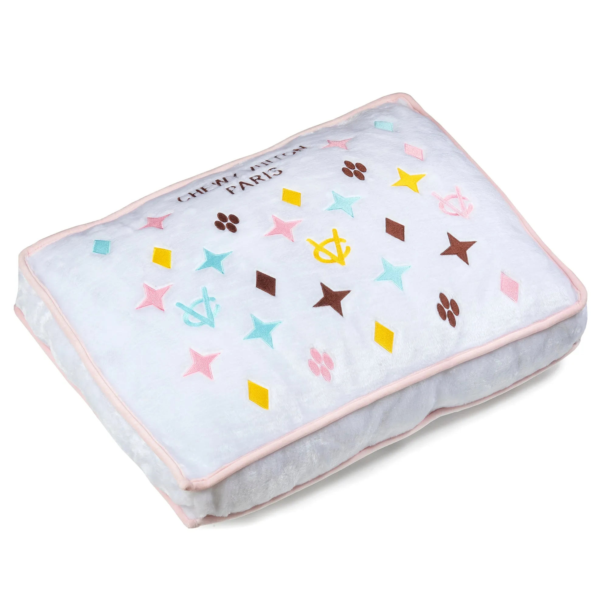 White Chewy Vuiton Bed