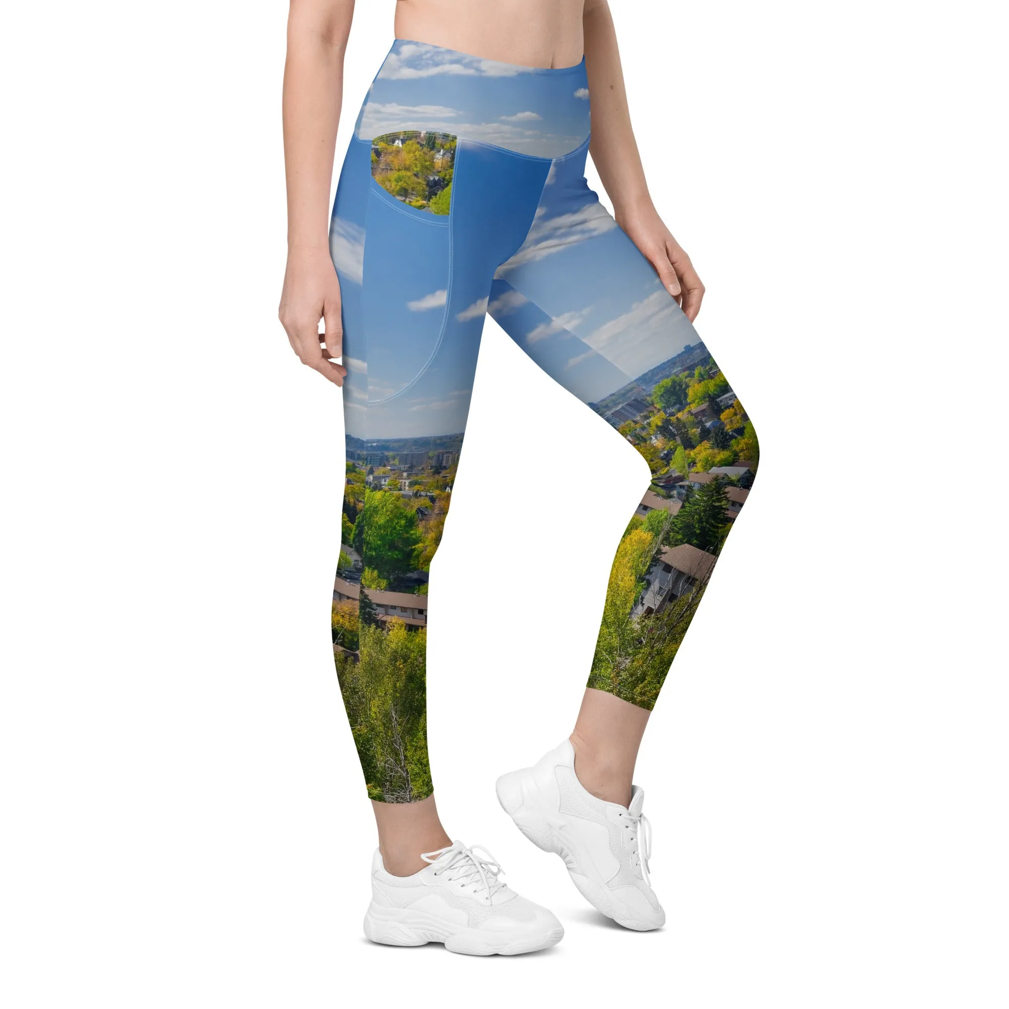 Women's Leggings with Pockets - McHugh Bluff Fall